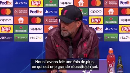Groupe A - Klopp : "Un début de match très difficile"