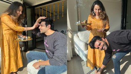 Kartik Aaryan Bhai Dooj पर बहन Kritika का लिया आशीर्वाद, Watch Video । Boldsky *Entertainment