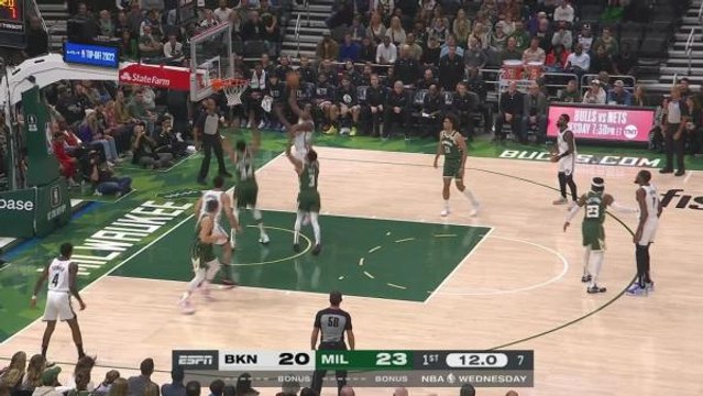 Giannis dominates Nets as Bucks maintain perfect start