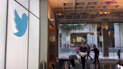 Elon Musk'ın Twitter merkezine olaylı girişi! Elinde lavaboyla...