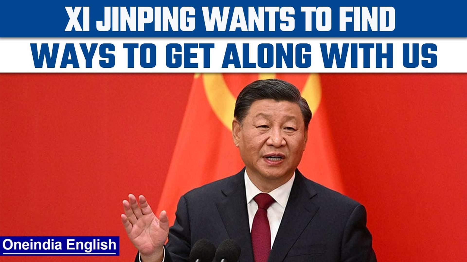 ⁣Xi Jinping says China and US must ‘find ways to get along’ | China-US relations | Oneindia News*News