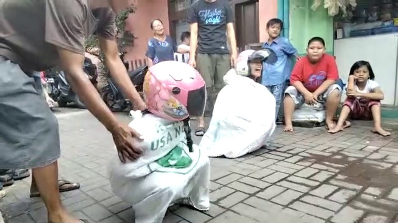 Sack race