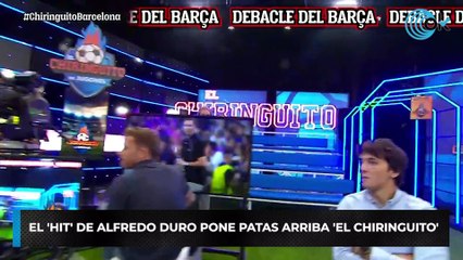 El 'hit' de Alfredo Duro pone patas arriba 'El Chiringuito'