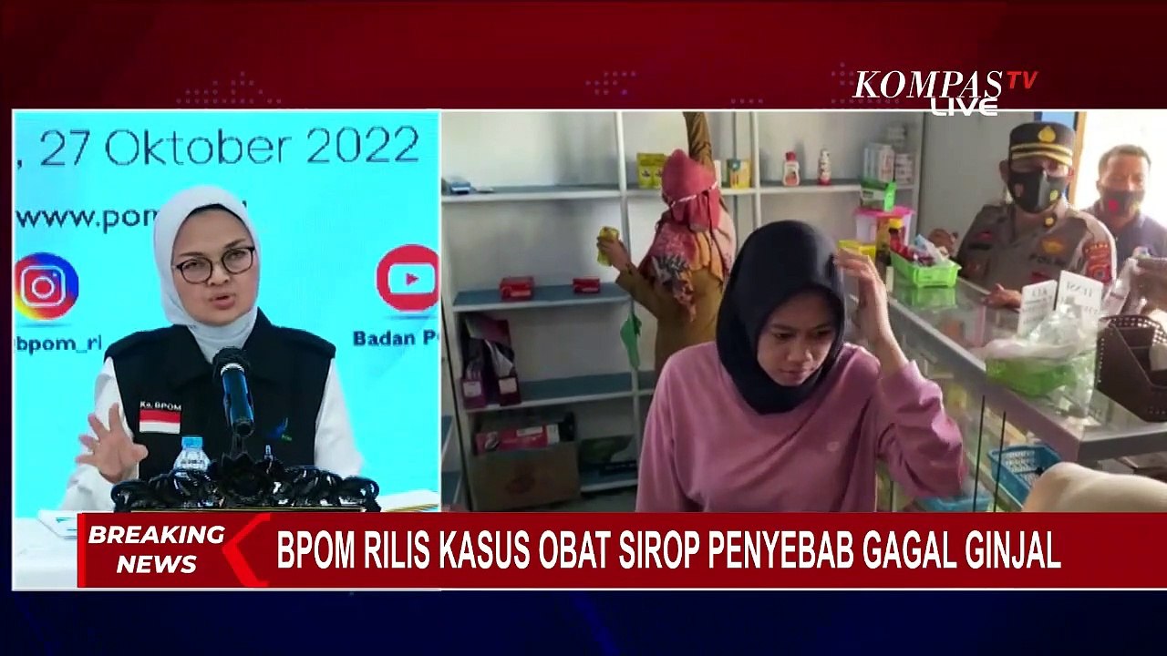 Kepala BPOM Larang Produksi dan Peredaran Obat Sirop yang Mengandung 4 Zat Pelarut Berbahaya!