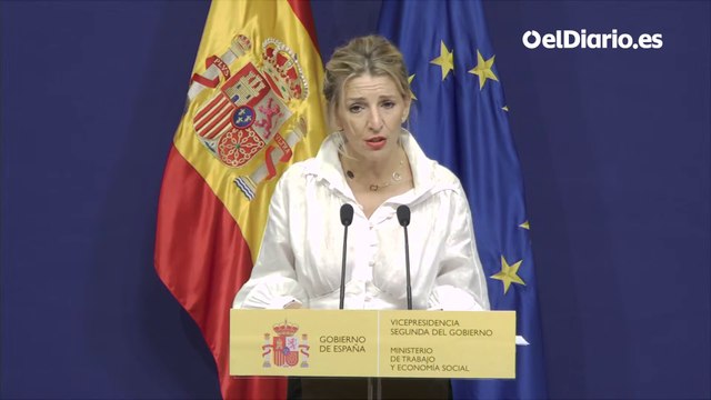 Yolanda Díaz retira la Medalla al Mérito en el Trabajo a Franco y otros represores de la dictadura