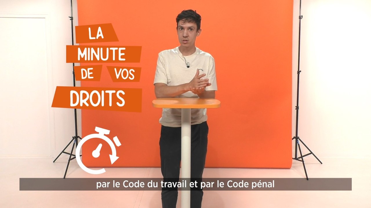 La Minute de vos Droits - Violences sexistes et sexuelles au travail