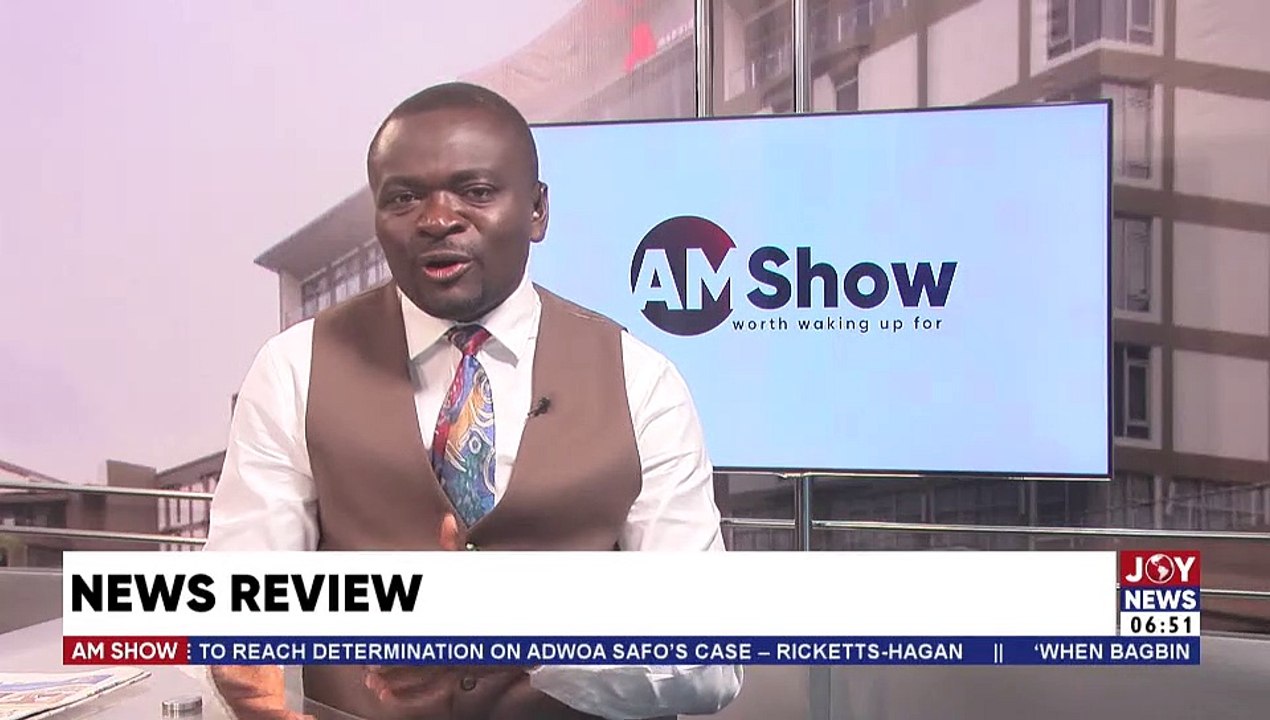 Nana Slams Black Market for Cedi fall - AM Newspaper Headlines with Samuel Kojo Brace on JoyNews