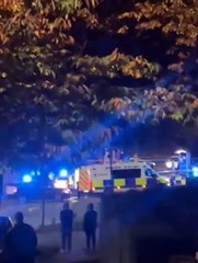 At least seven police vehicles were seen at incident on Beck Road  on October 26