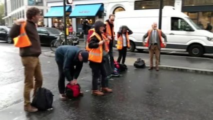 Just Stop Oil gönüllüleri Londra'da gösteri düzenledi