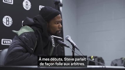 Nets - Durant : "Nash ? J'aime qu'il soit excité par le jeu"