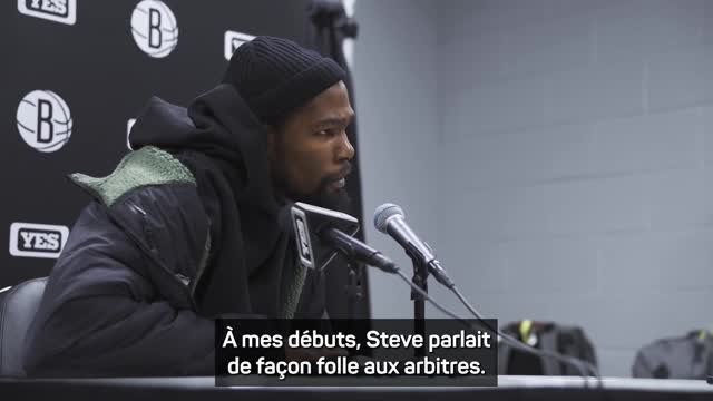 Nets - Durant : Nash ? J'aime qu'il soit excité par le jeu