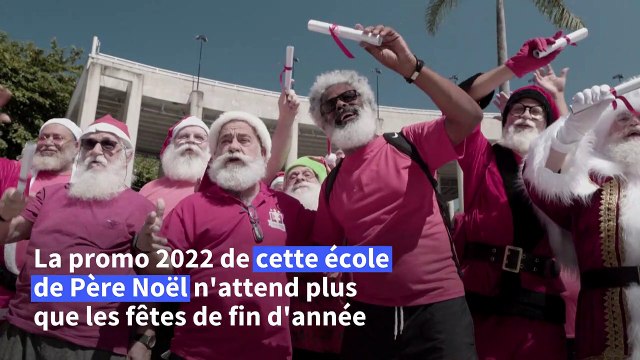 Brésil: les pères Noël déjà prêts pour décembre