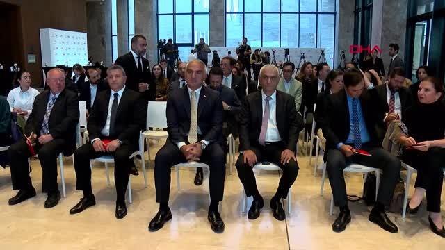 İSTANBUL-BAKAN ERSOY ÜLKEMİZE GELEN YOLCU 40 MİLYON, GELİR 35 MİLYAR DOLAR