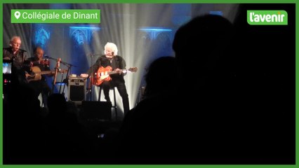Dinant: Hugues Aufray, 93 ans, en concert à la collégiale