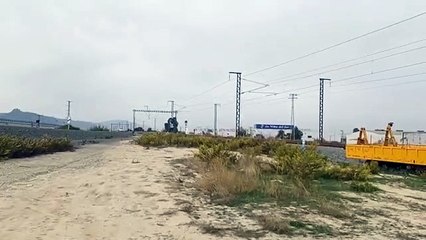 Pruebas de fiabilidad de la nueva línea que conectará Murcia con Madrid a través del AVE.