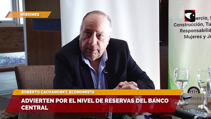 Advierten por el nivel de reservas del Banco Central