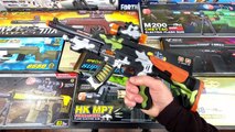 Various Toy Weapons Unboxing! Legend Big Rifles - BB Guns and Elektronic Active Weapons