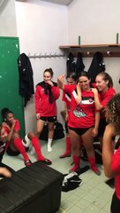 LE "VICTORY SONG" DES SENIORS FEMININES A BOURG !!!