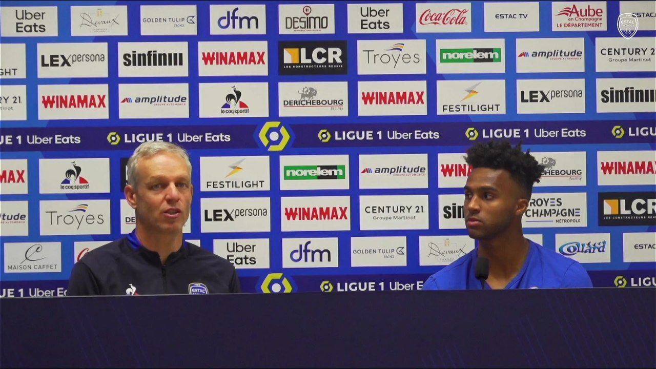 PSG-ESTAC | Point presse d'avant-match avec le coach et E.Palmer-Brown