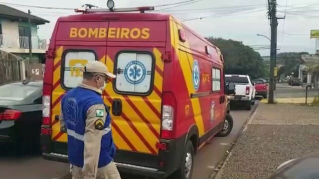 Mulher fica ferida após acidente de trânsito no Bairro São Cristóvão