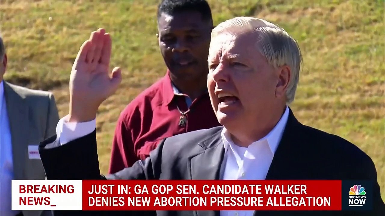 Georgia GOP Senate Candidate Herschel Walker Denies New Abortion Pressure Allegation