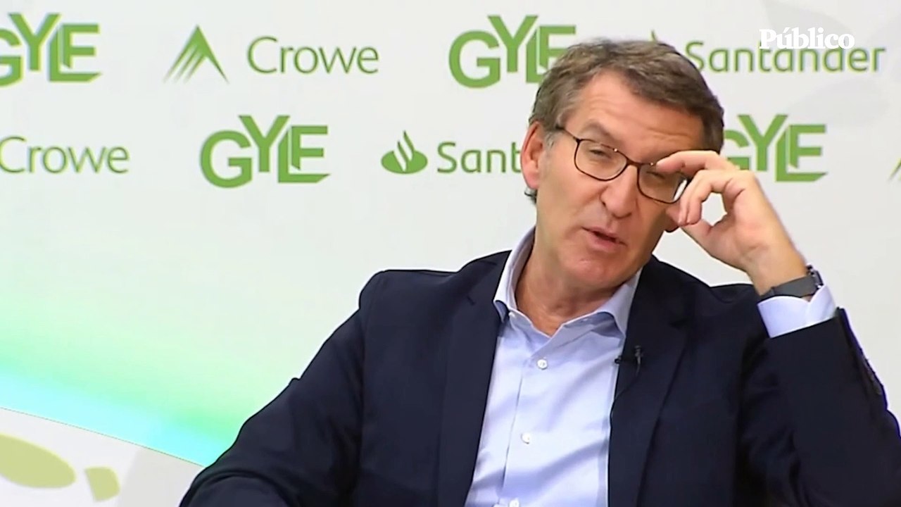 Feijóo no sabe que '1984' se publicó en 1949: "Aquella distopía escrita por Orwell allá por el año 1984"