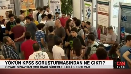 YÖK Başkanı Özvar'dan iptal edilen KPSS açıklaması