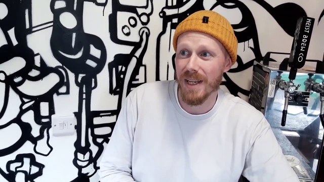 Speaking to businesses at the brand new Sheffield Container Park on Fargate.