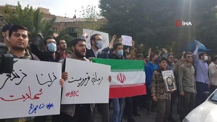 İran'dan halkından İngiltere karşıtı protesto