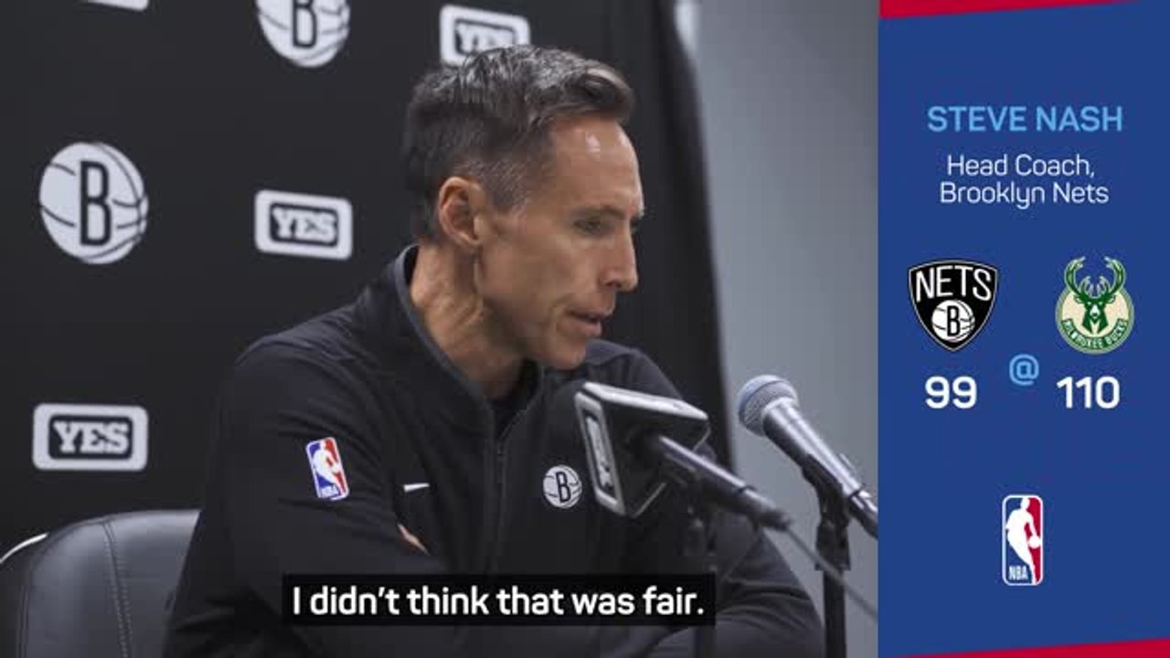 Nash 'upset' with first-ever ejection in Bucks...