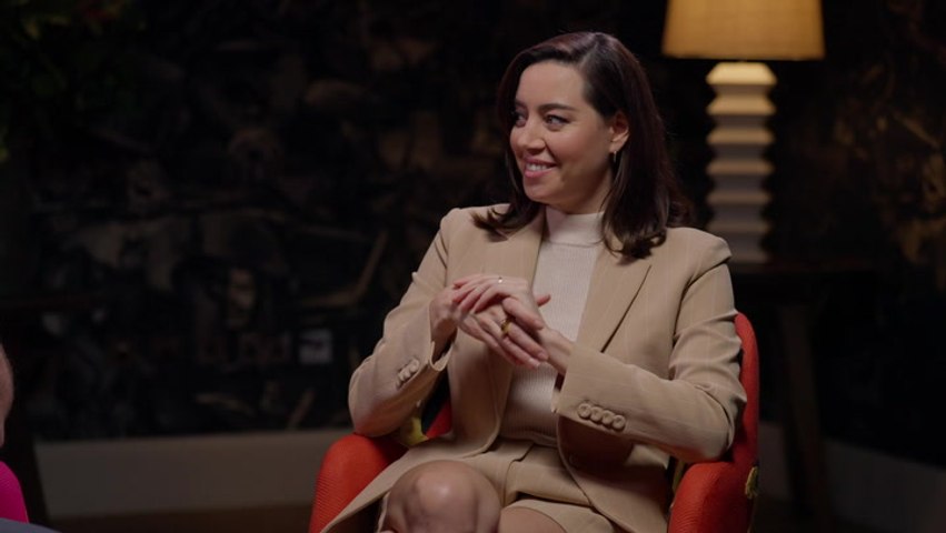 Aubrey Plaza on her "crappy jobs" before acting success