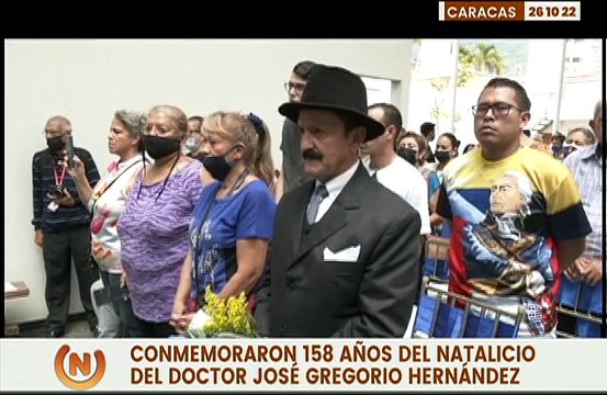 Pueblo caraqueño conmemoró el natalicio del venerable Dr. José Gregorio Hernández en La Pastora