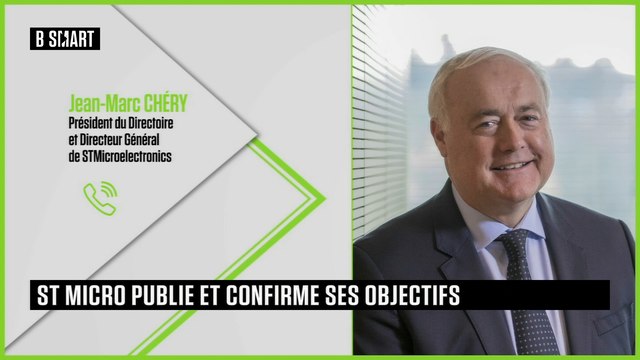 SMART BOURSE - L'invité de la mi-journée : Jean-Marc Chéry (STMicroelectronics)