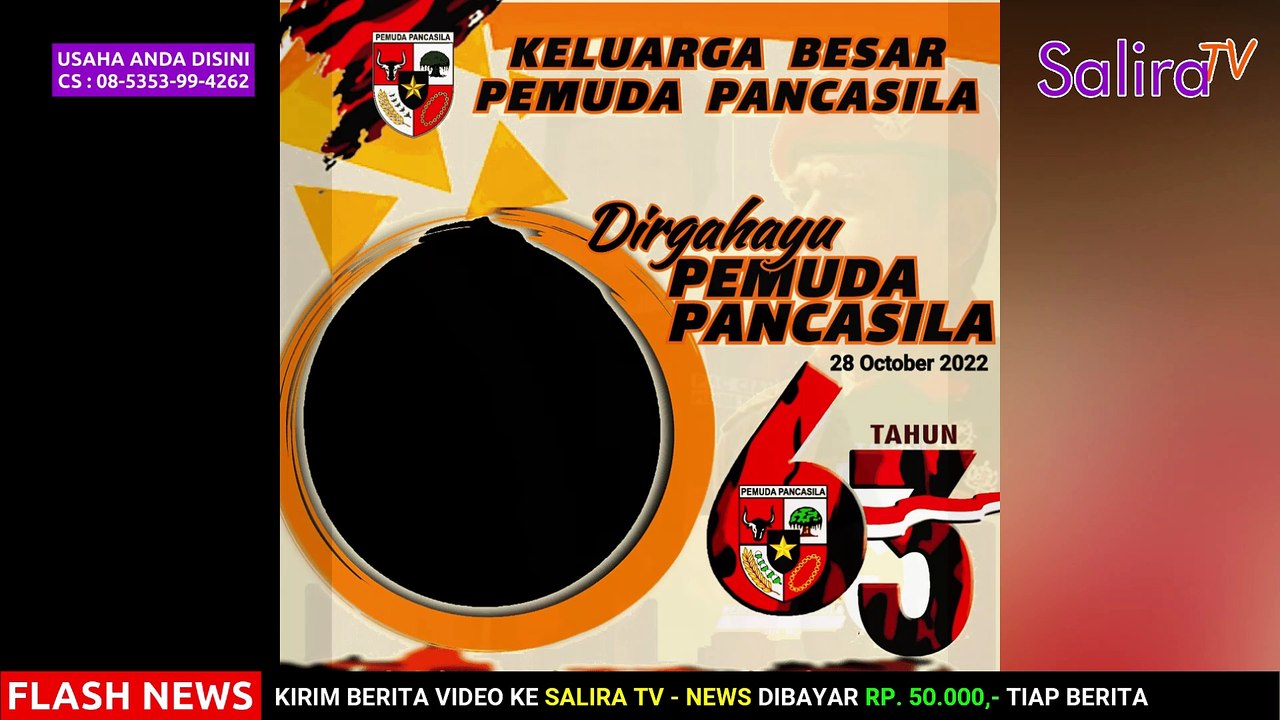 Ucapan Selamat HUT PP (Pemuda Pancasila) ke-63 (28 Oktober 2022) dari Nanang Mulyadi, Ketua  PAC Ciamis