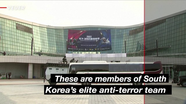 South Korean Anti-Terror Teams Conduct Public Drills Showcasing Responses