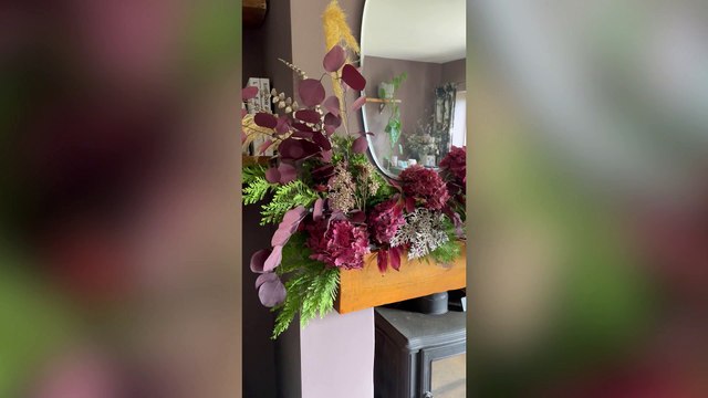 Crafty West Yorkshire mum makes high-end floral arrangements using garden foliage and chicken wire