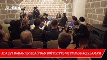 Adalet Bakanı Bekir Bozdağ’dan kritik TTB ve TMMOB açıklaması: “Yeni bir düzenleme hazırlığına başlandı”