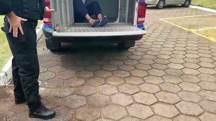 Detento da Penitenciária Estadual é levado ao IML para exame de corpo de delito