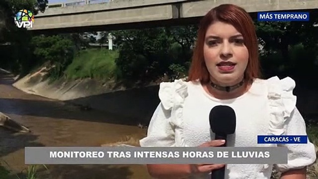Monitoreo tras intensas horas de lluvias en Caracas - 27Oct @VPItv
