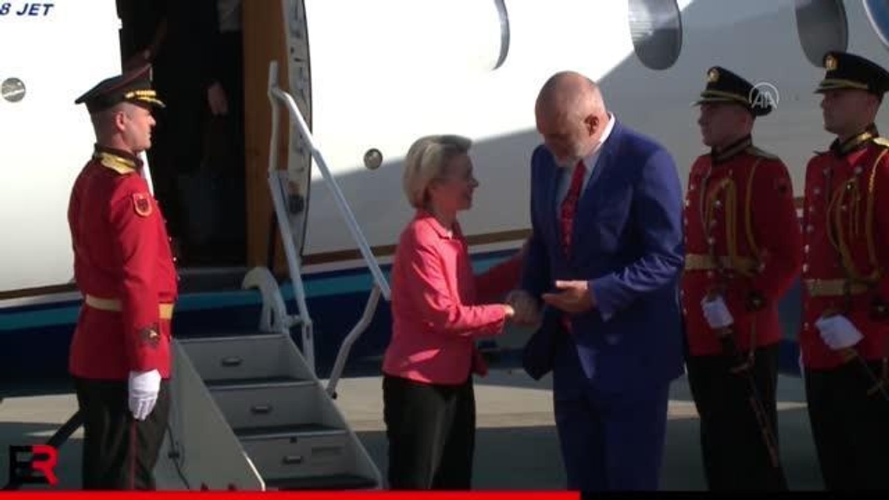 AB Komisyonu Başkanı Ursula von der Leyen, Arna...