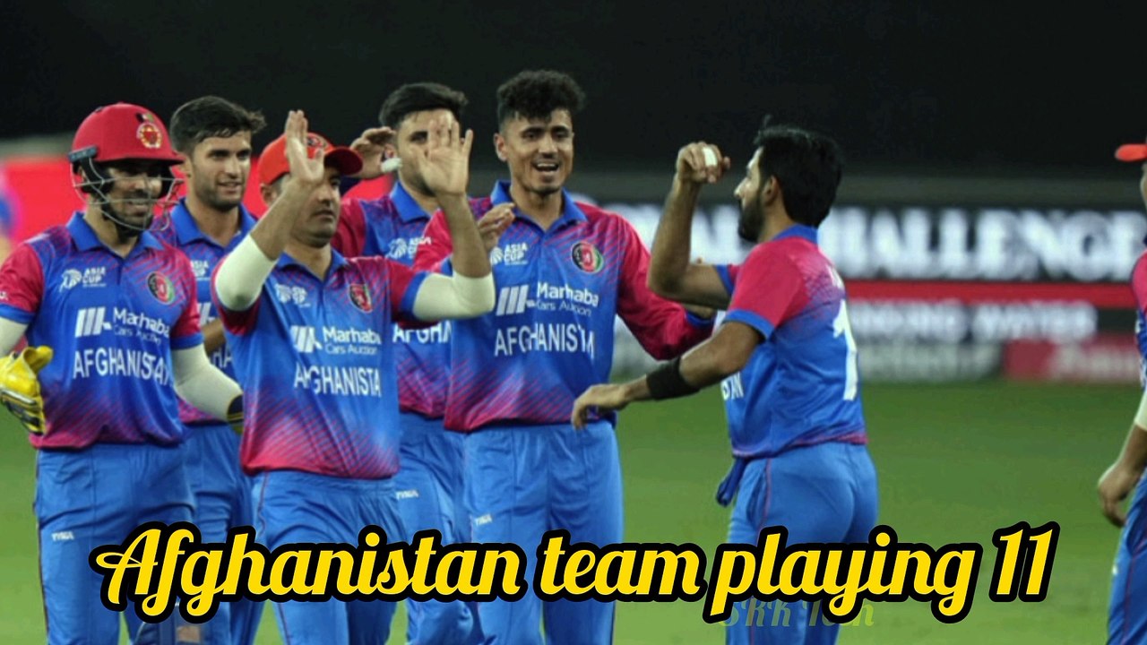 T20 World Cup 2022 Afghanistan V'S Ireland Playing 11