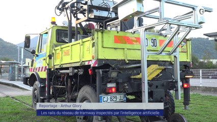 Reportage - Les rails du tramway inspectés par l'IA - Reportages - TéléGrenoble