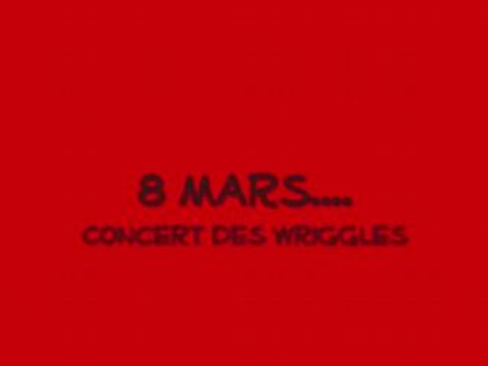 After concert wriggles chez Joulaille