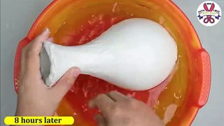 Plastic Bottle Flower Vase Making || Cement Pottery Makeing