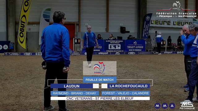 Finale CNC Vétérans 2022 - St Pierre les Elbeuf - Laudun VS La Rochefoucauld - Trip