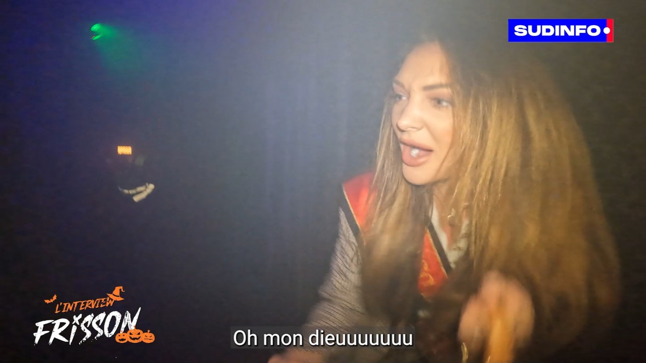 On a accompagné Miss Belgique dans la maison hantée de Walibi: "C'était une horreur"!