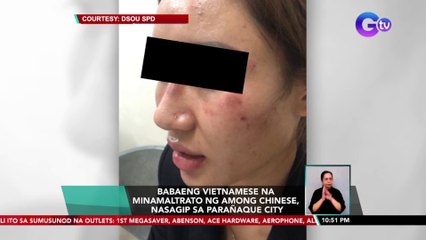 Babaeng Vietnamese na minamaltrato ng among Chinese, nasagip sa Parañaque City | SONA