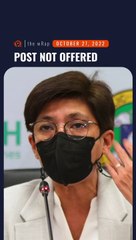 Vergeire admits DOH chief post not offered to her