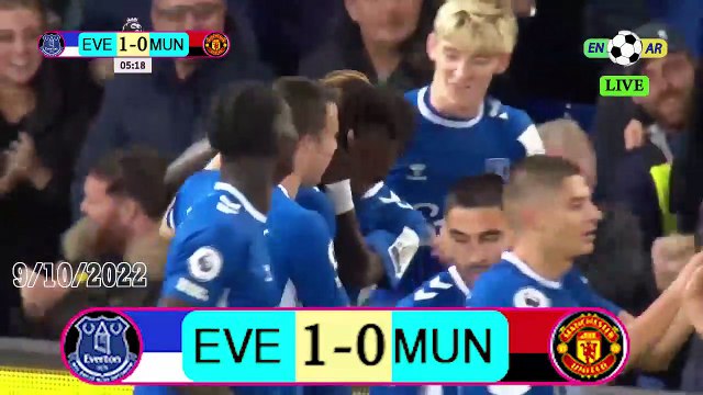 Everton 1v2 Man United / مان يونايتد 2- 1 إيفرتون / English Premier League 2022 / 2023 الدوري الإنجليزي الممتاز