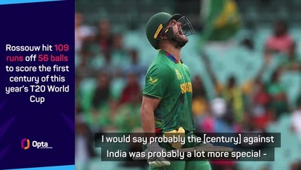 Rossouw hits 'special' century as South Africa trounce Bangladesh